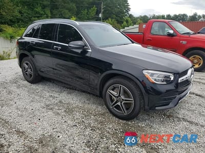 Czwarte zdjęcie samochodu z boku: 2020 MERCEDES-BENZ GLC 300 4MATIC VIN:W1N0G8EB1LF770772 - miniatura