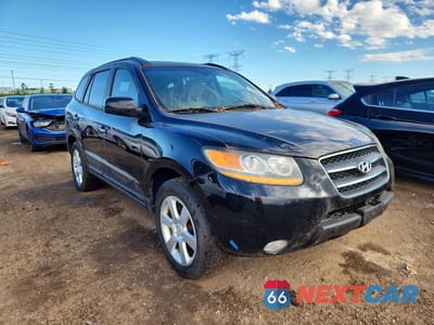 Czwarte zdjęcie samochodu z boku: 2008 HYUNDAI SANTA FE VIN:5NMSH73E38H173721 - miniatura