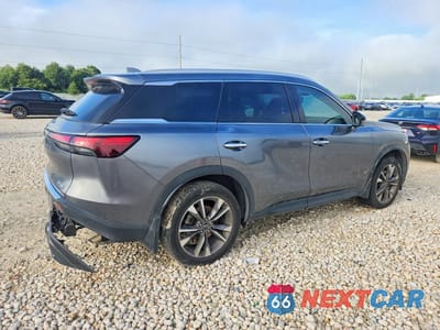 Trzecie zdjęcie samochodu z tyłu: 2022 INFINITI QX60 LUXE VIN:5N1DL1FR7NC333821 - miniatura