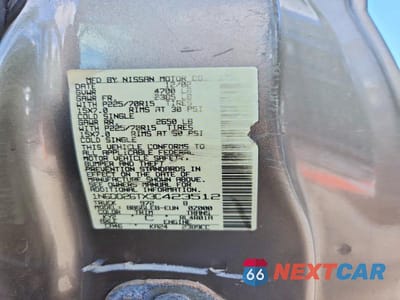 Zdjęcie 12 z 12 samochodu: 2003 NISSAN FRONTIER KING CAB XE VIN:1N6DD26TX3C423512 - miniatura