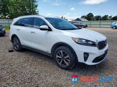 Czwarte zdjęcie samochodu z boku: 2019 KIA SORENTO EX V6 VIN:5XYPHDA52KG502787 - miniatura