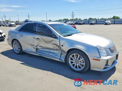 Czwarte zdjęcie samochodu z boku: 2007 CADILLAC STS-V VIN:1G6DX67D770121971 - miniatura