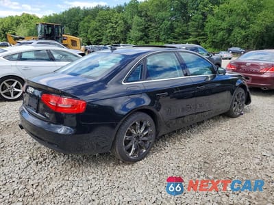 Trzecie zdjęcie samochodu z tyłu: 2013 AUDI A4 PREMIUM PLUS VIN:WAUFFAFL6DN014250 - miniatura