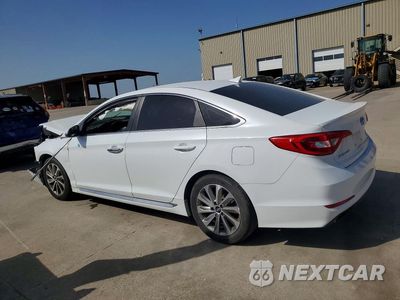 Drugie zdjęcie samochodu z przodu: 2017 HYUNDAI SONATA SPORT VIN:5NPE34AF7HH552519 - miniatura