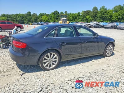 Trzecie zdjęcie samochodu z tyłu: 2013 AUDI A4 PREMIUM PLUS VIN:WAUFFAFL4DN018233 - miniatura