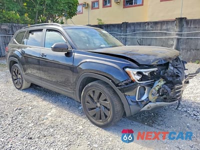 Czwarte zdjęcie samochodu z boku: 2024 VOLKSWAGEN ATLAS SE VIN:1V2WR2CA6RC513229 - miniatura