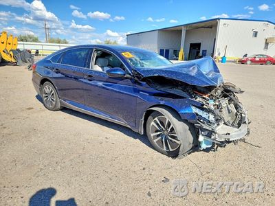 Czwarte zdjęcie samochodu z boku: 2020 HONDA ACCORD HYBRID EX VIN:1HGCV3F41LA009025 - miniatura