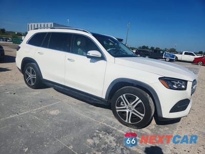 Czwarte zdjęcie samochodu z boku: 2020 MERCEDES-BENZ GLS 450 4MATIC VIN:4JGFF5KEXLA099421 - miniatura