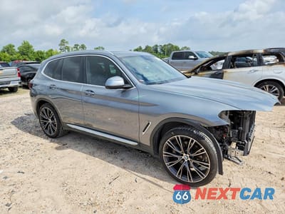 Czwarte zdjęcie samochodu z boku: 2024 BMW X3 SDRIVE30I VIN:5UX43DP03R9U76384 - miniatura