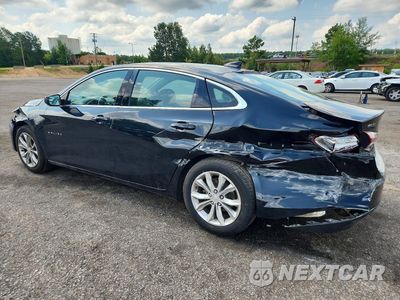 Drugie zdjęcie samochodu z przodu: 2021 CHEVROLET MALIBU LT VIN:1G1ZD5ST4MF064800 - miniatura
