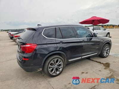 Trzecie zdjęcie samochodu z tyłu: 2015 BMW X3 XDRIVE28I VIN:5UXWX9C55F0D53782 - miniatura