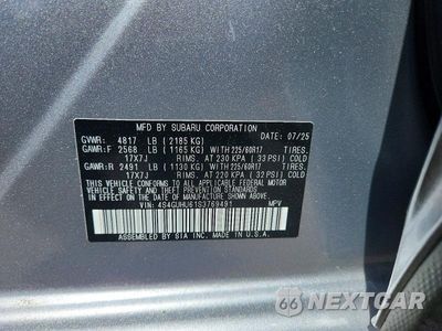 Zdjęcie 13 z 13 samochodu: 2025 SUBARU CROSSTREK WILDERNESS VIN:4S4GUHU61S3769491 - miniatura
