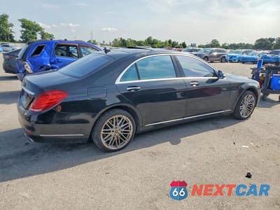 Trzecie zdjęcie samochodu z tyłu: 2017 MERCEDES-BENZ S 550E VIN:WDDUG6DB6HA302643 - miniatura
