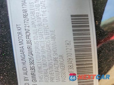 Zdjęcie 12 z 12 samochodu: 2009 AUDI TT VIN:TRUJF38J491012182 - miniatura
