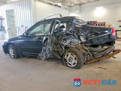 Drugie zdjęcie samochodu z przodu: 2001 HONDA CIVIC LX VIN:1HGES16571L013502 - miniatura