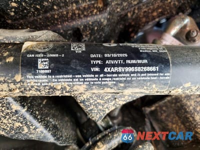 Zdjęcie 10 z 10 samochodu: 2025 POLARIS RANGER XP 1000 UTILITY VEHICLE VIN:4XARSV996S8268661 - miniatura