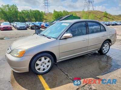 2001 HONDA CIVIC EX 1HGES26701L051998 - główne zdjęcie licytacji z USA - miniatura