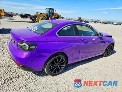 Trzecie zdjęcie samochodu z tyłu: 2016 BMW 228 XI SULEV VIN:WBA1G9C59GV599888 - miniatura