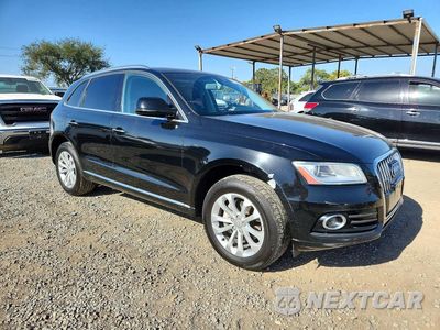 Czwarte zdjęcie samochodu z boku: 2016 AUDI Q5 PREMIUM VIN:WA1C2AFP8GA007570 - miniatura