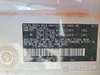 Zdjęcie 14 z 14 samochodu: 2024 TOYOTA RAV4 XLE PREMIUM VIN:2T3C1RFV5RW343929 - miniatura