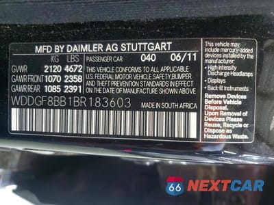 Zdjęcie 12 z 12 samochodu: 2011 MERCEDES-BENZ C 300 4MATIC VIN:WDDGF8BB1BR183603 - miniatura