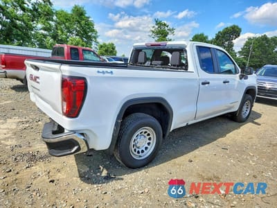 Trzecie zdjęcie samochodu z tyłu: 2023 GMC SIERRA K1500 VIN:1GTRUAED3PZ264235 - miniatura