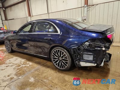 Drugie zdjęcie samochodu z przodu: 2023 MERCEDES-BENZ S 580 4MATIC VIN:W1K6G7GB0PA232162 - miniatura