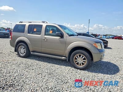 Czwarte zdjęcie samochodu z boku: 2005 NISSAN PATHFINDER XE VIN:5N1AR18W55C755249 - miniatura