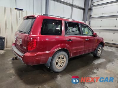 Trzecie zdjęcie samochodu z tyłu: 2004 HONDA PILOT EXL VIN:5FNYF18564B001961 - miniatura
