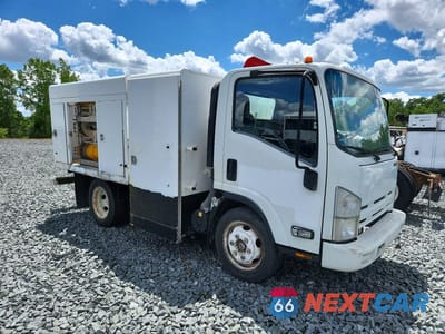 Czwarte zdjęcie samochodu z boku: 2014 ISUZU NPR HD VIN:54DC4W1B0ES804441 - miniatura