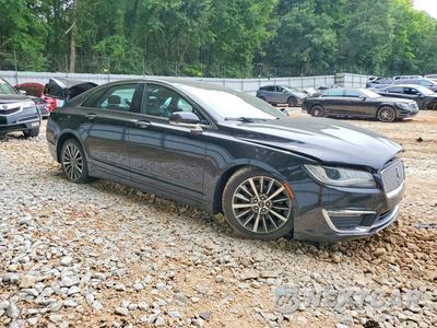Czwarte zdjęcie samochodu z boku: 2017 LINCOLN MKZ PREMIERE VIN:3LN6L5A94HR651263 - miniatura