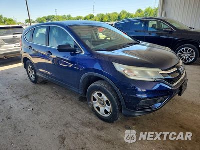 Czwarte zdjęcie samochodu z boku: 2015 HONDA CR-V LX VIN:5J6RM4H35FL017430 - miniatura