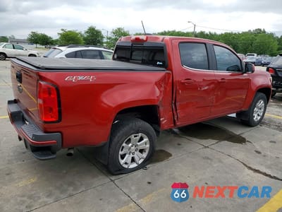 Trzecie zdjęcie samochodu z tyłu: 2016 CHEVROLET COLORADO LT VIN:1GCGTCE30G1106351 - miniatura