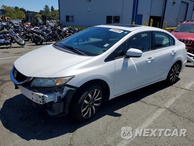 2015 HONDA CIVIC EXL 19XFB2F98FE266470 - główne zdjęcie licytacji z USA - miniatura