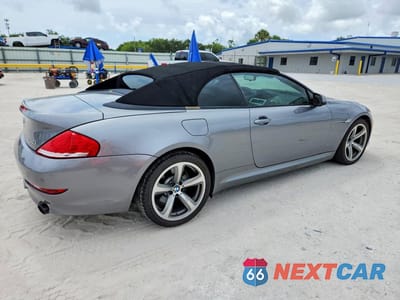 Trzecie zdjęcie samochodu z tyłu: 2010 BMW 650 I VIN:WBAEB5C56AC226075 - miniatura