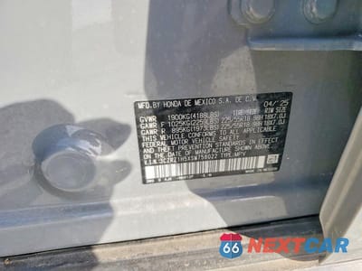 Zdjęcie 14 z 14 samochodu: 2025 HONDA HR-V SPORT VIN:3CZRZ1H5XSM758022 - miniatura