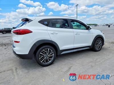 Trzecie zdjęcie samochodu z tyłu: 2019 HYUNDAI TUCSON SEL VIN:KM8J3CAL7KU058023 - miniatura