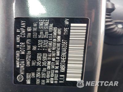 Zdjęcie 13 z 13 samochodu: 2022 HYUNDAI PALISADE CALLIGRAPHY VIN:KM8R74HE6NU463587 - miniatura