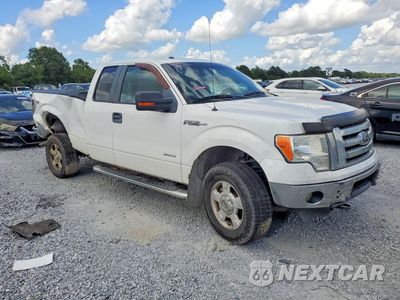 Czwarte zdjęcie samochodu z boku: 2012 FORD F150 SUPER CAB VIN:1FTFX1ET7CFB18577 - miniatura