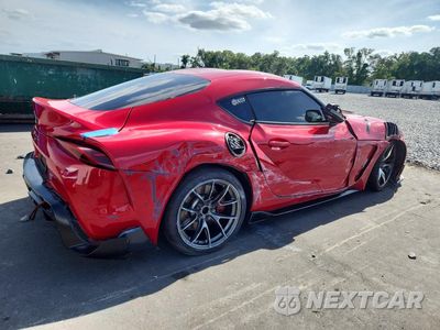 Trzecie zdjęcie samochodu z tyłu: 2022 TOYOTA GR SUPRA 3.0 PREMIUM VIN:WZ1DB0C07NW051668 - miniatura