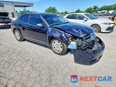 Czwarte zdjęcie samochodu z boku: 2012 DODGE AVENGER SE VIN:1C3CDZAG5CN309542 - miniatura