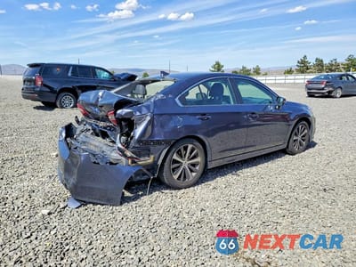 Trzecie zdjęcie samochodu z tyłu: 2017 SUBARU LEGACY 2.5I LIMITED VIN:4S3BNAN6XH3028184 - miniatura