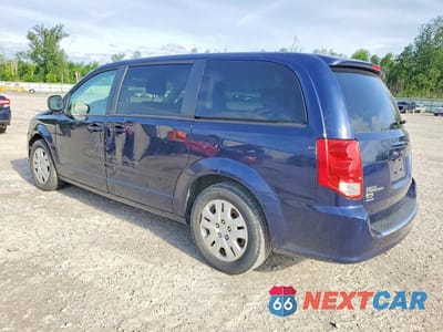 Drugie zdjęcie samochodu z przodu: 2015 DODGE GRAND CARAVAN SE VIN:2C4RDGBG0FR639878 - miniatura