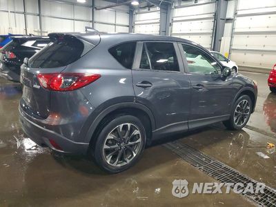 Trzecie zdjęcie samochodu z tyłu: 2016 MAZDA CX-5 GT VIN:JM3KE4DY4G0846263 - miniatura