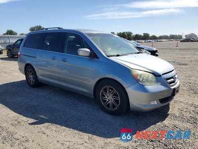 Czwarte zdjęcie samochodu z boku: 2006 HONDA ODYSSEY TOURING VIN:5FNRL38866B033833 - miniatura