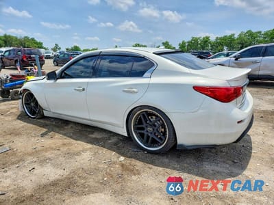 Drugie zdjęcie samochodu z przodu: 2015 INFINITI Q50 PREMIUM VIN:JN1BV7AR4FM400499 - miniatura