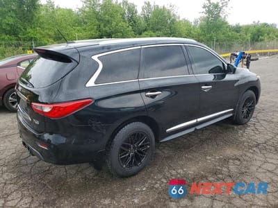 Trzecie zdjęcie samochodu z tyłu: 2013 INFINITI JX35 BASE VIN:5N1AL0MM2DC322289 - miniatura