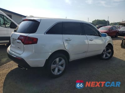Trzecie zdjęcie samochodu z tyłu: 2010 ACURA MDX VIN:2HNYD2H24AH517026 - miniatura