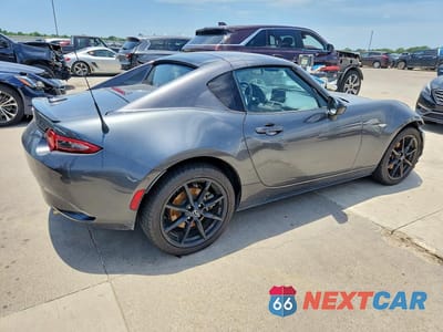 Trzecie zdjęcie samochodu z tyłu: 2021 MAZDA MX-5 MIATA CLUB VIN:JM1NDAL73M0455598 - miniatura