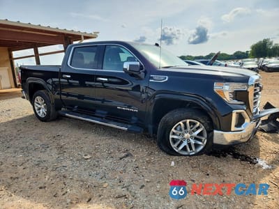 Czwarte zdjęcie samochodu z boku: 2021 GMC SIERRA K1500 SLT VIN:3GTU9DEL4MG436160 - miniatura